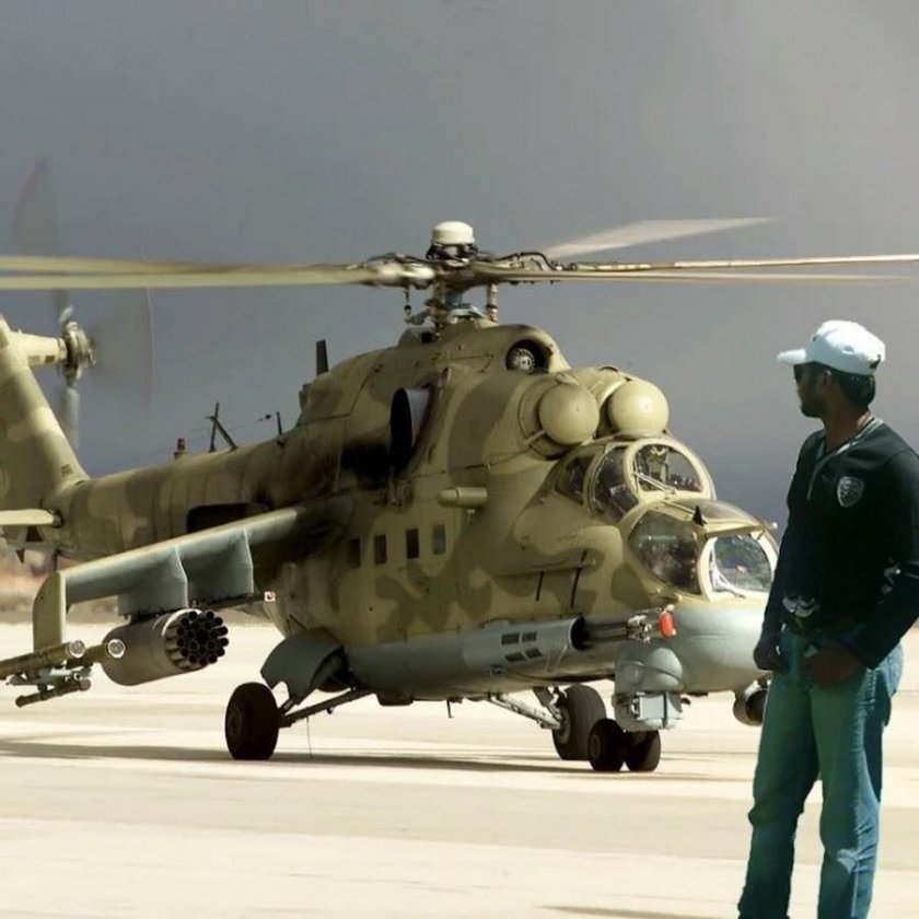 Вертолет \ ми-24а\