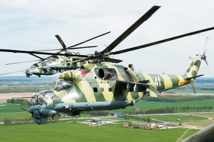 Военный вертолёт ми 24