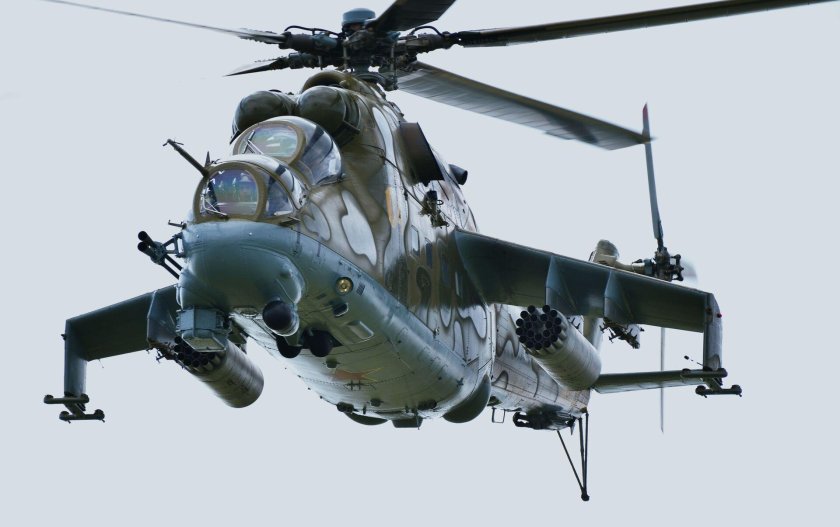 Вертолет "ми-24а"