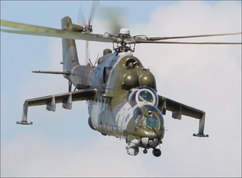 Вертолет "ми-24а"