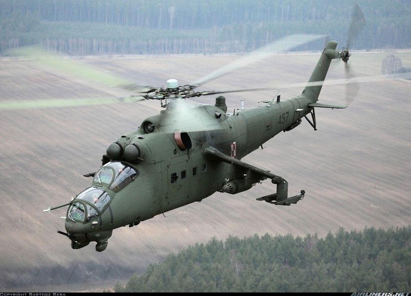 Вертолет mil mi 24 hind