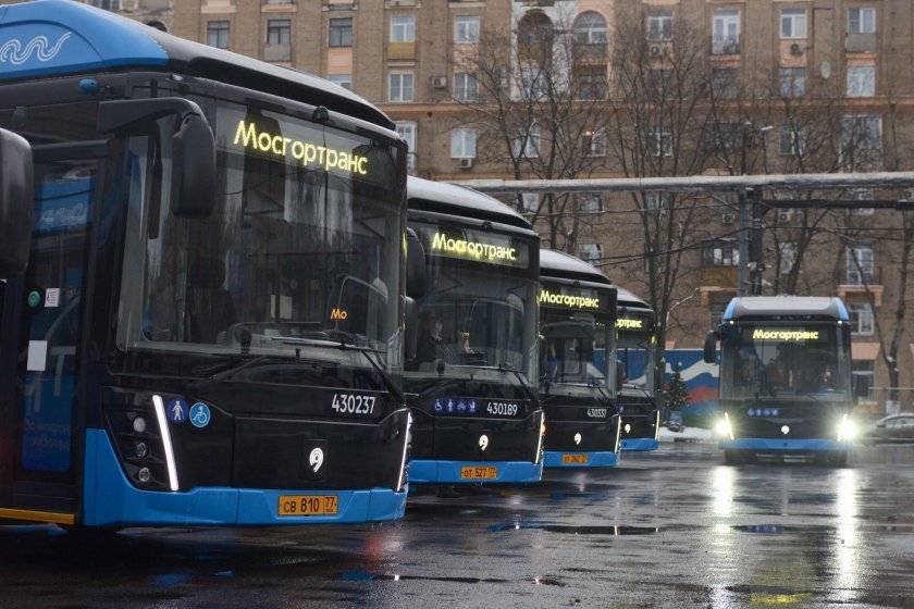 Мосгортранс Москва электробус