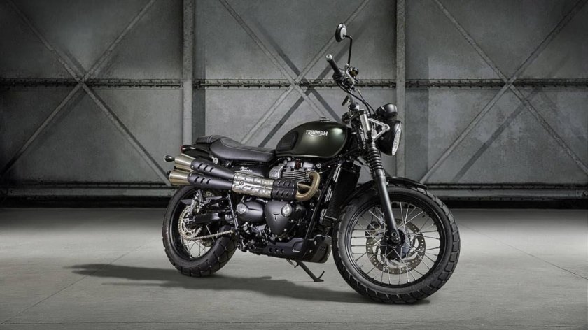 Триумф Бонневиль скремблер