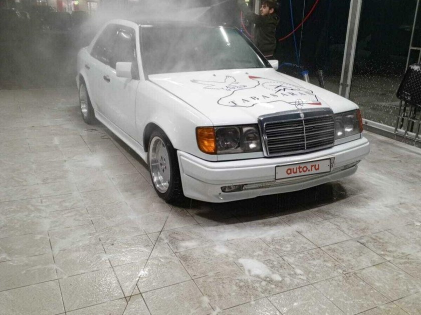Мерседес w124 белый