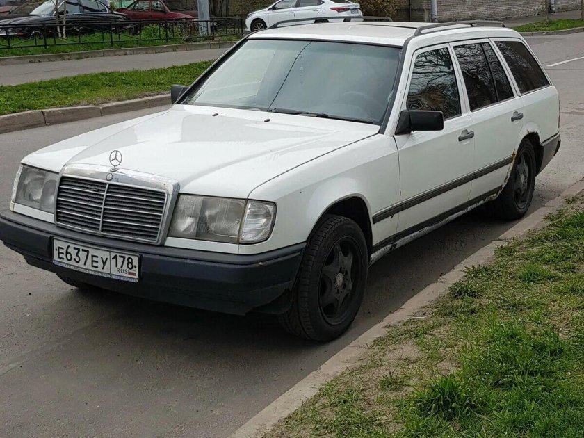 W124 белый универсал