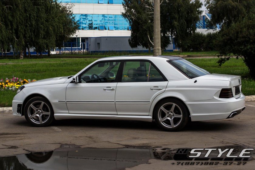 Мерседес 124 белый