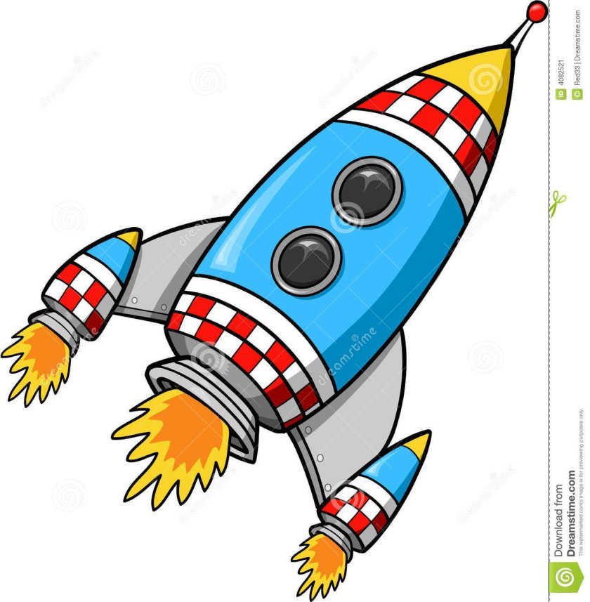 Мультяшные ракеты