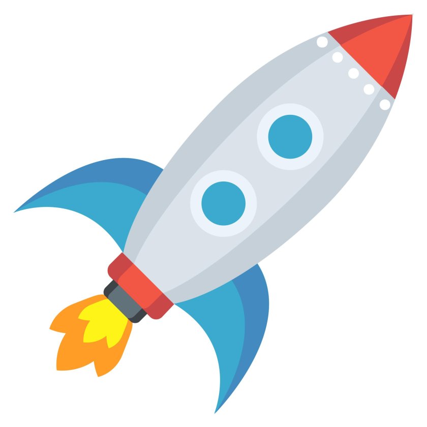 Ракета без фона