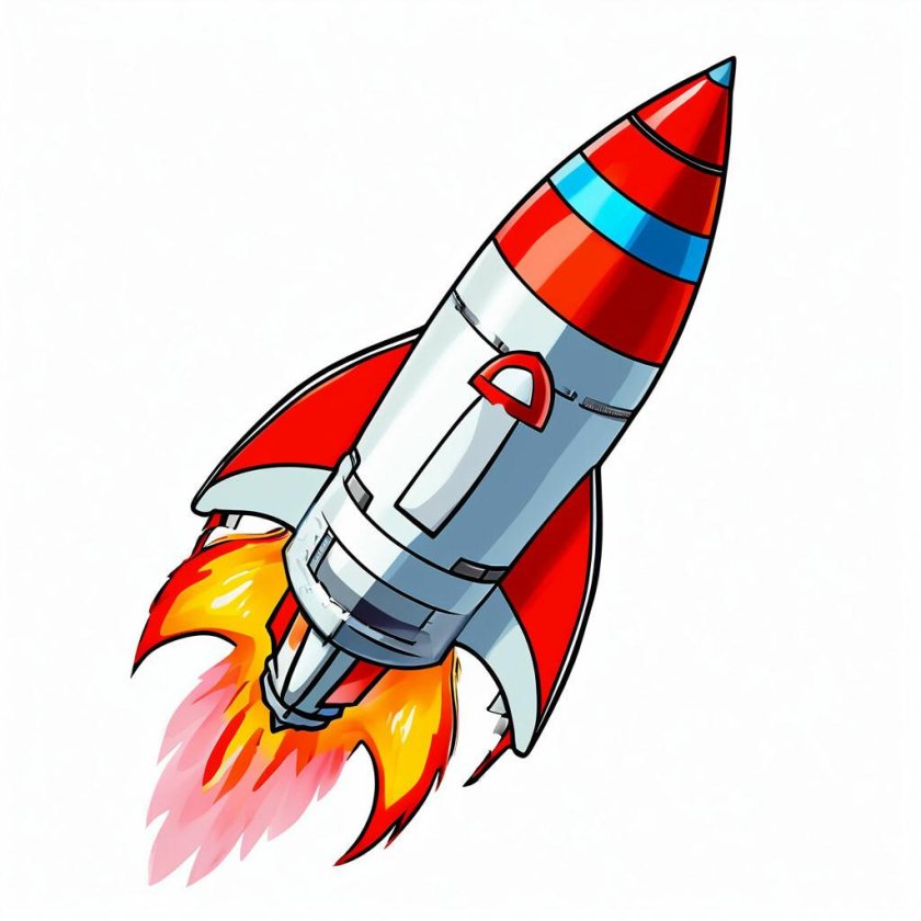 Мультяшные ракеты