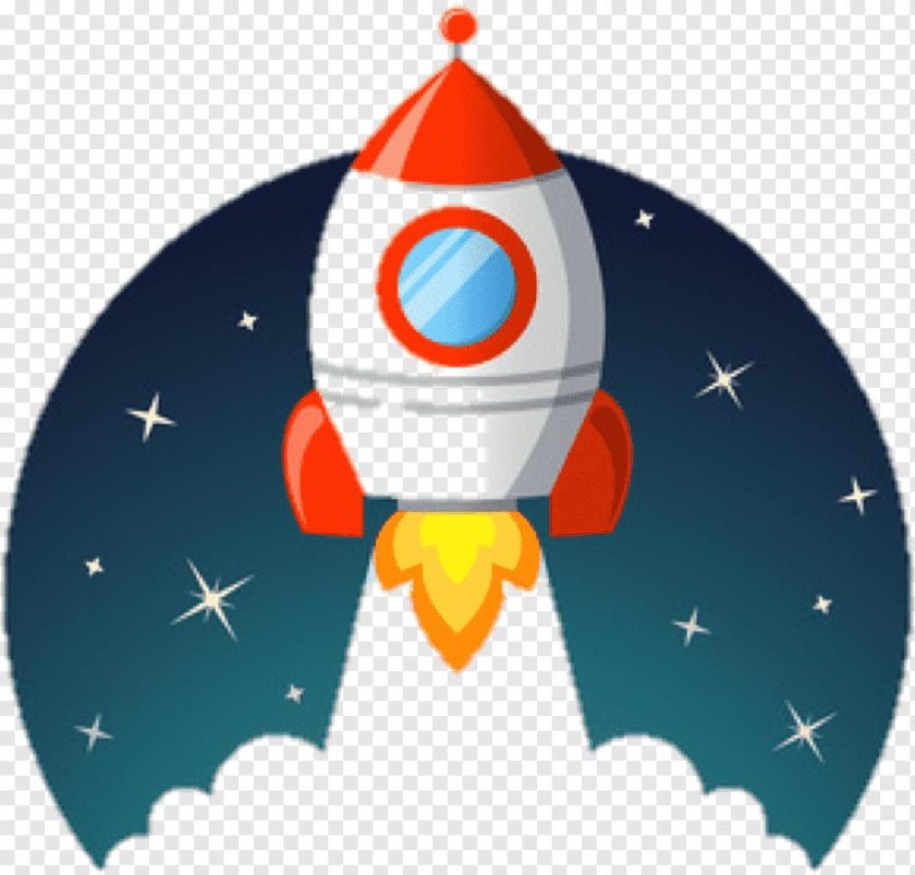 Ракета в космосе для детей