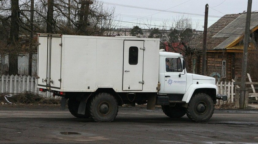 ГАЗ 3308 С прицепом