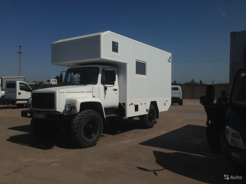ГАЗ-3308 Садко кемпер