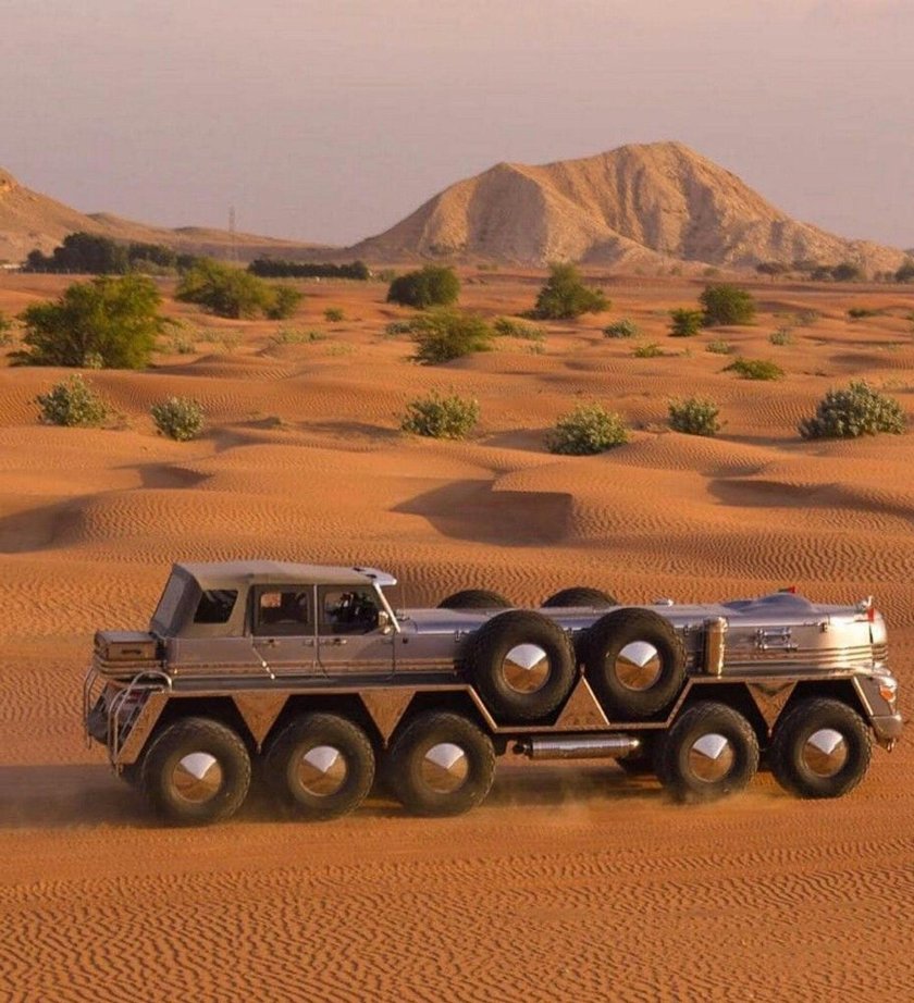 Jeep Wrangler шейха Хамада