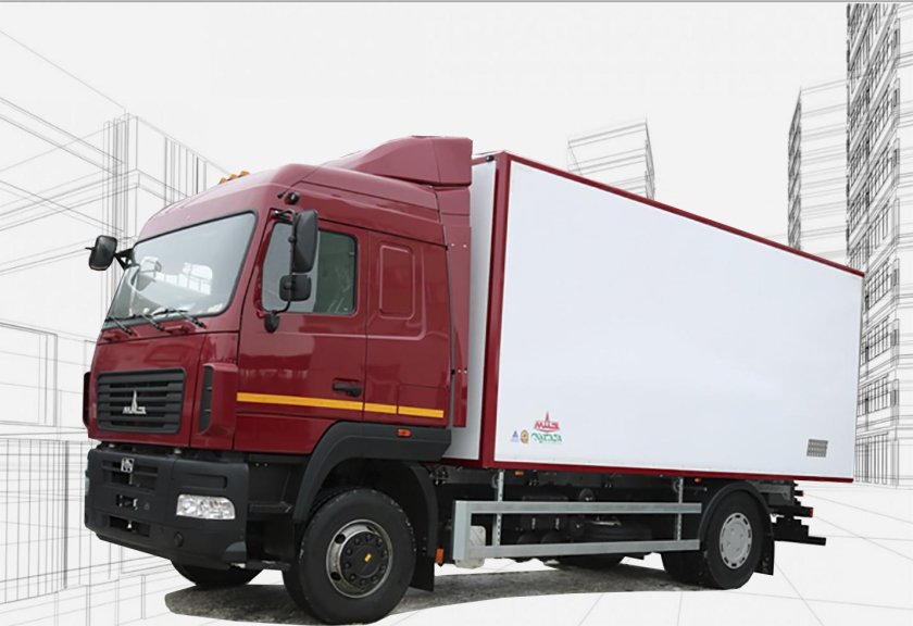 Фургон МАЗ 5340