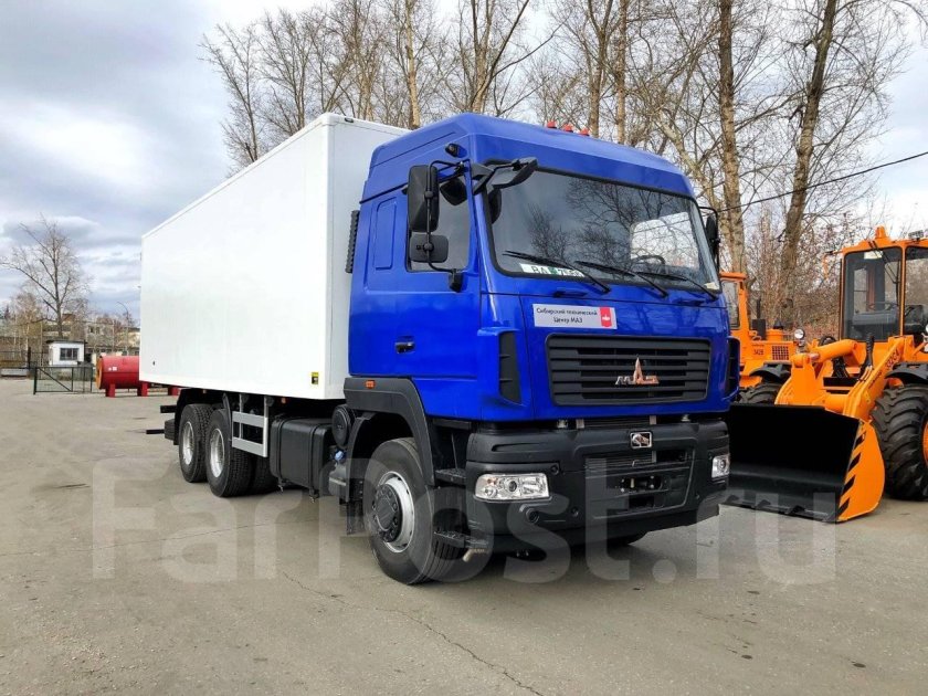 МАЗ 6312 изотермический фургон
