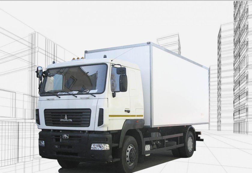 Фургон МАЗ 5340