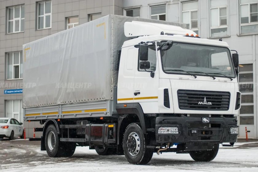 Маз-5340в5 бортовой.