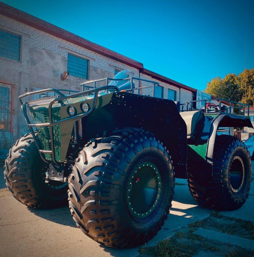 Снегоболотоход вектор 4х4