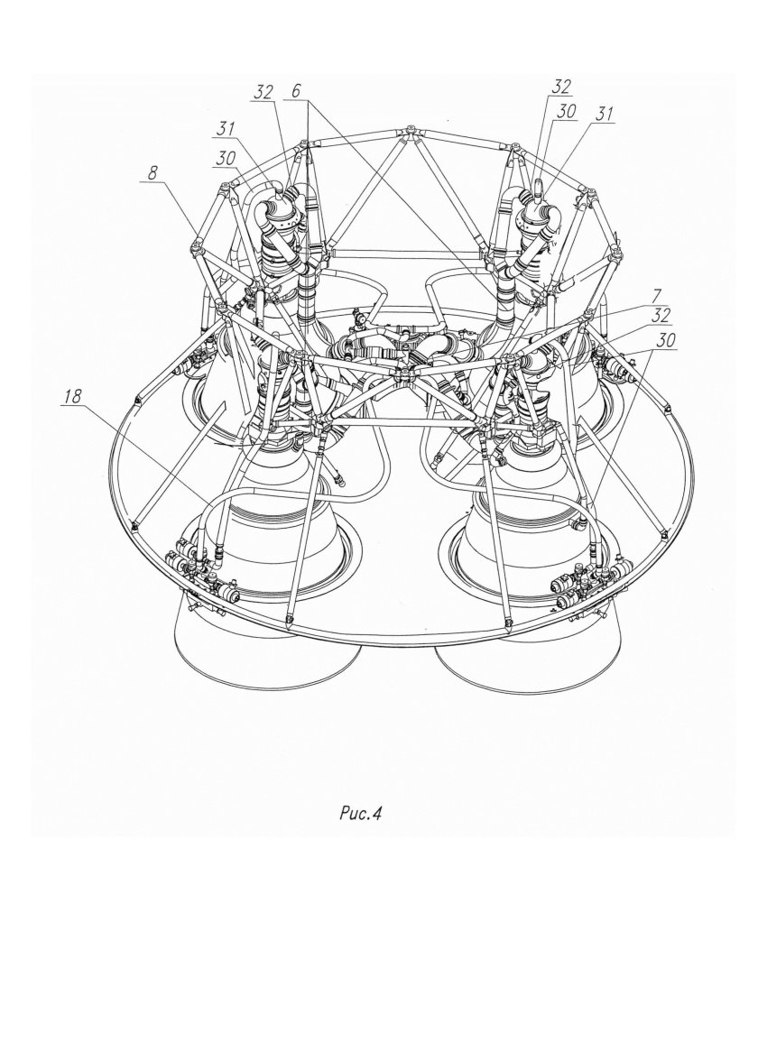 РД-180 двигатель чертеж