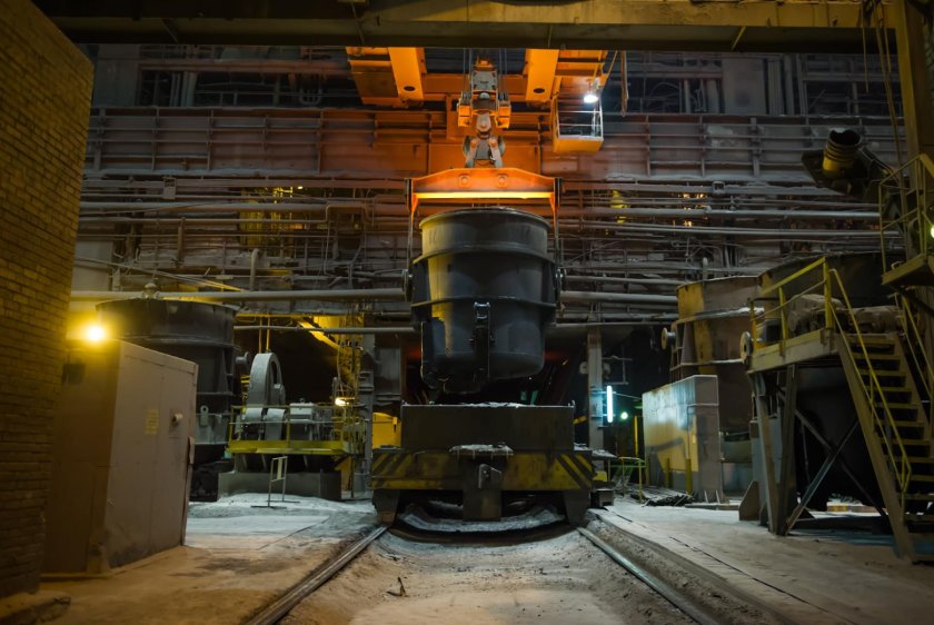 Печь ковш НТМК