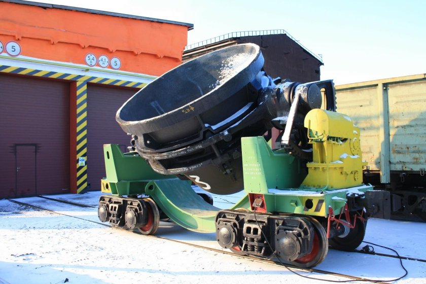 Вагон шлаковоз Северсталь