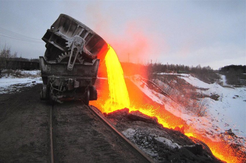 Шлаковоз ОЭМК