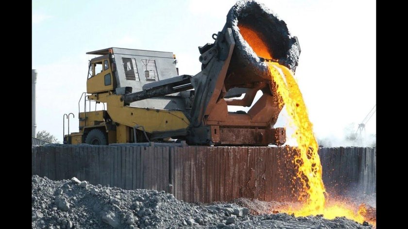 Шлаковоз БЕЛАЗ