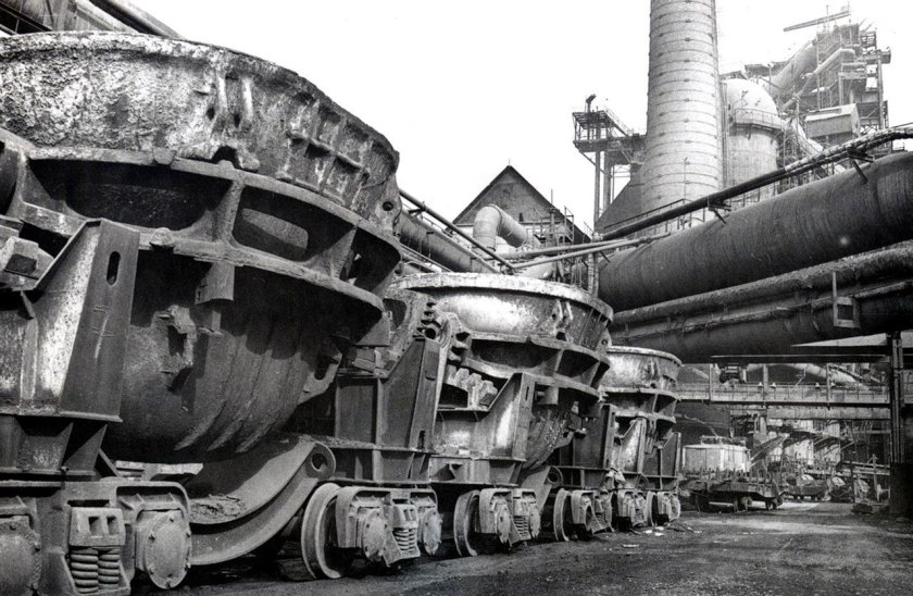 Шлаковоз на Северстали