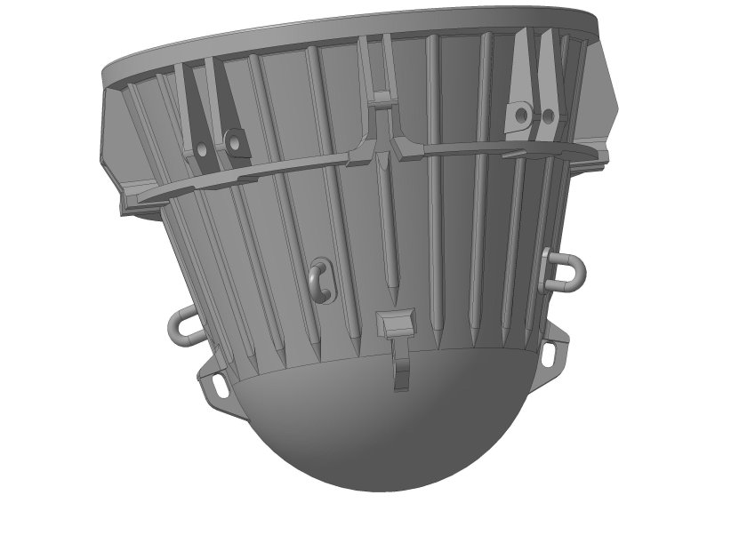 Чаша шлаковозная