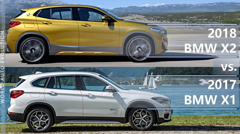 BMW x1 и x2