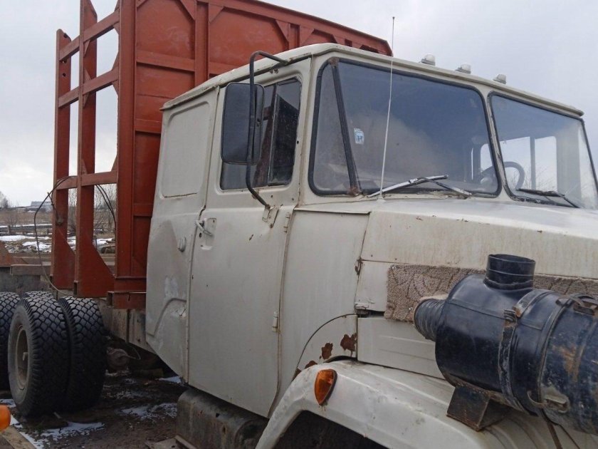 Краз 250 лесовоз