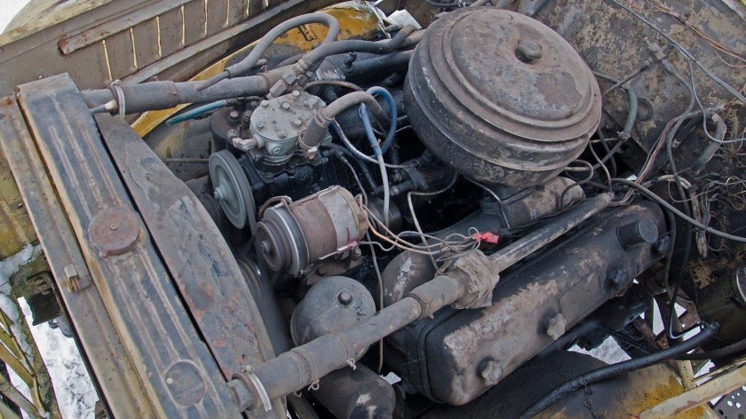 КРАЗ 255 двигатель