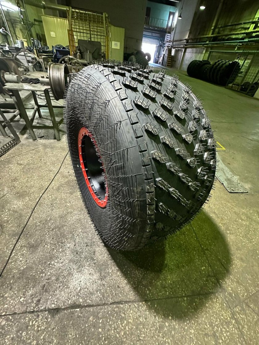 Шины низкого давления на вездеход