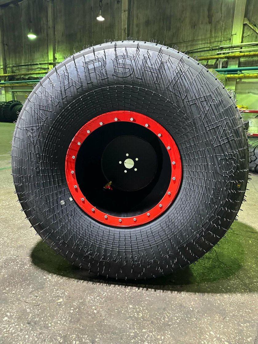 Вездеход на шинах низкого давления