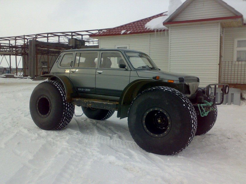 Нива Бронто болотоход