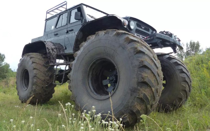 ГАЗ 66 болотоход