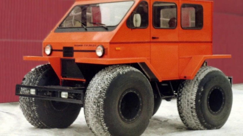 Вездеход-амфибия «Трэкол»