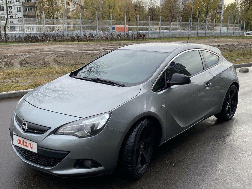 Опель Астра j 1.4 140 л.с серая
