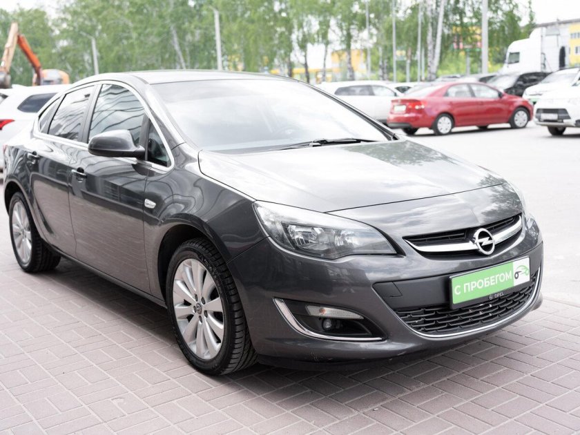 Opel astra 2014 рестайлинг