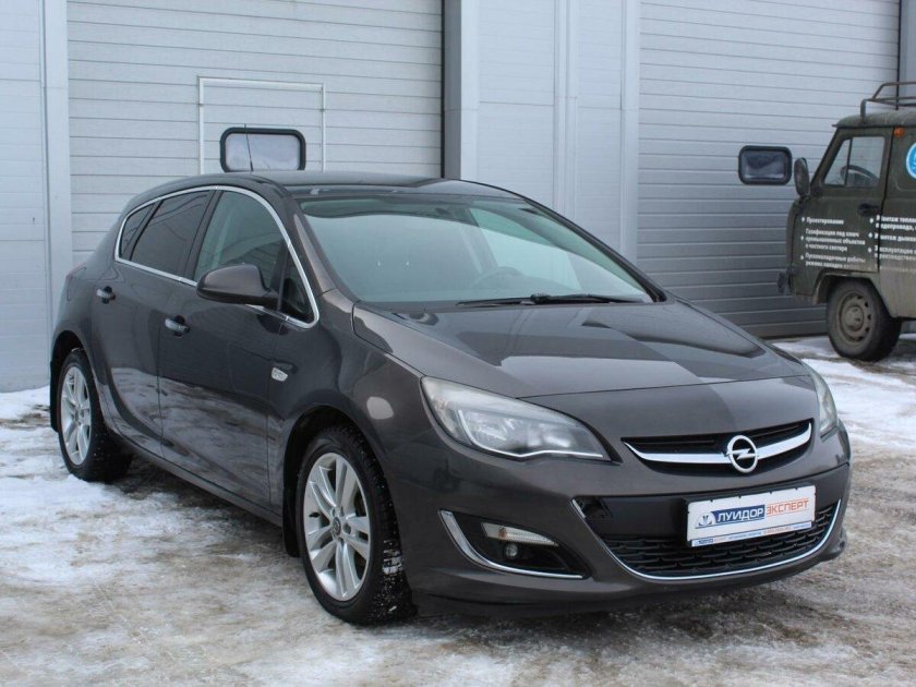 Opel astra j рестайлинг