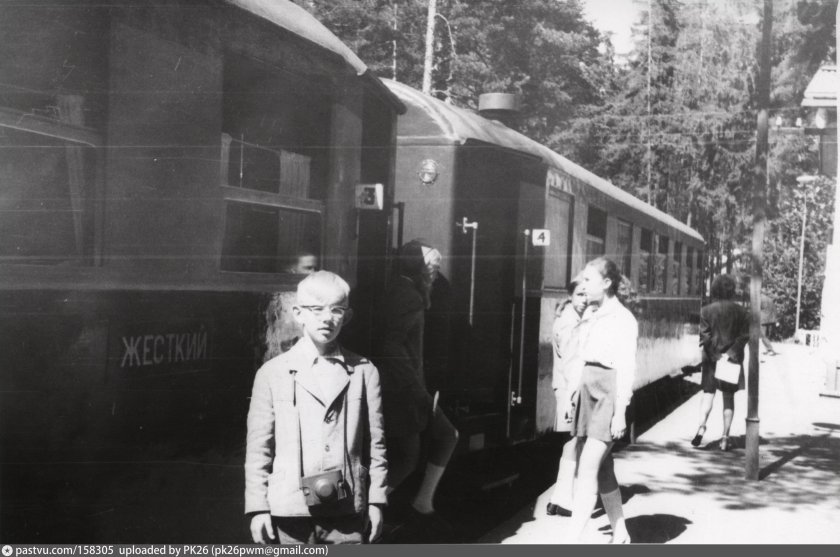 Детская железная дорога в кратово 1937