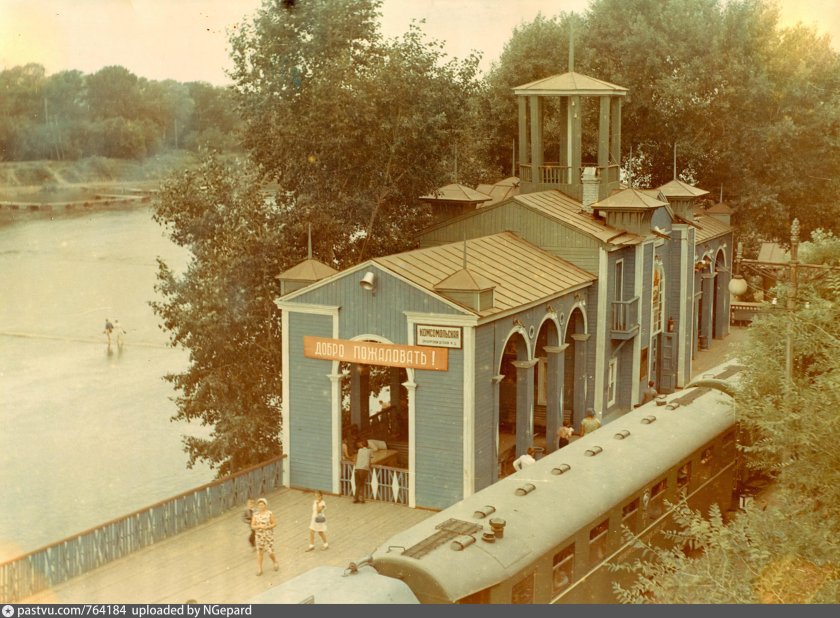 Станция детской железной дороги Оренбург