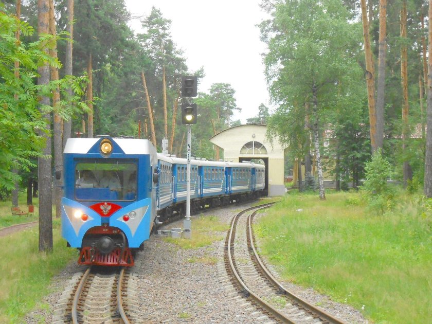 Московская детская железная дорога в кратово