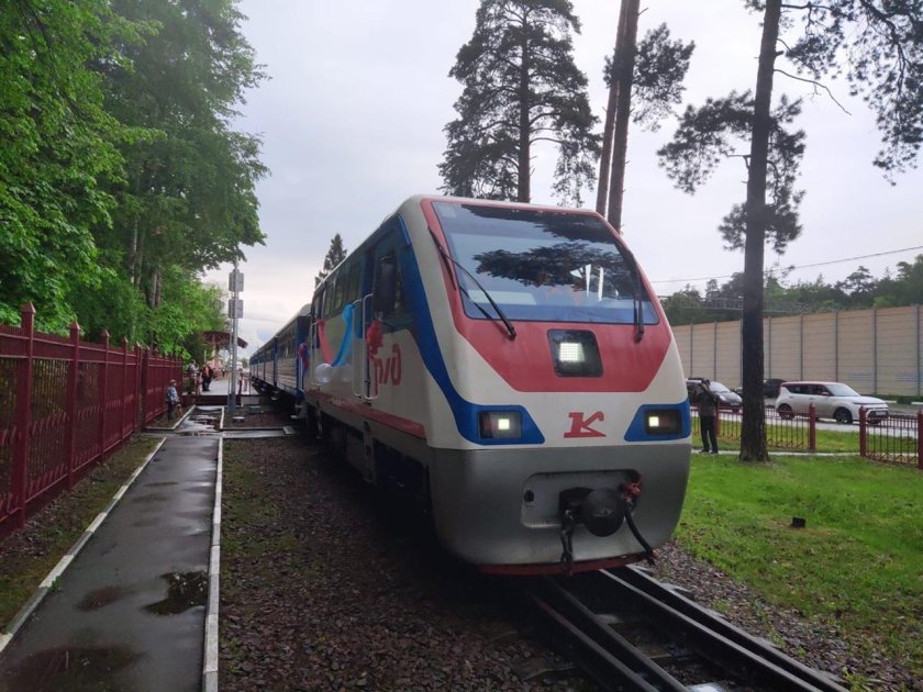 Московская детская железная дорога, Жуковский