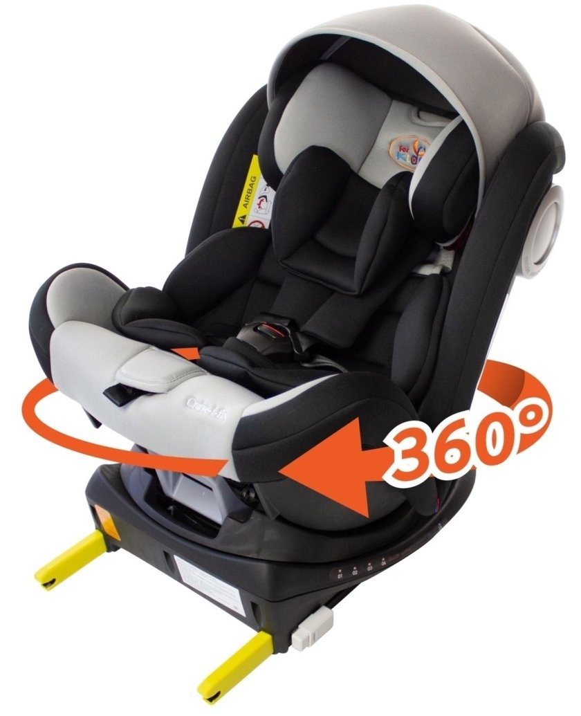 Автокресло 360 градусов Isofix