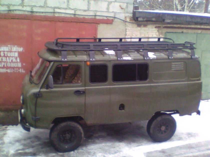 Рейлинги УАЗ 452