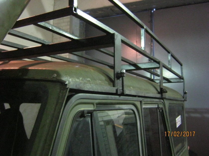 Багажник на крышу УАЗ 469 чертеж