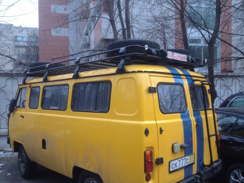 УАЗ 2206 багажник на крышу