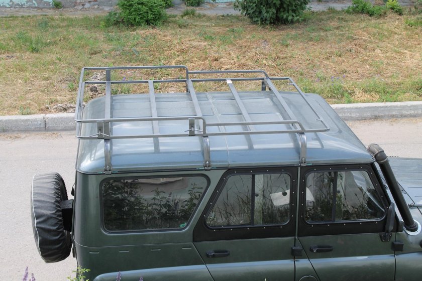 Экспедиционный багажник на УАЗ 3151