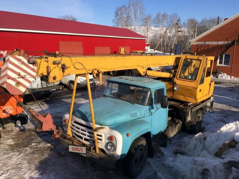 ЗИЛ 130 кран